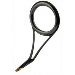 Guides Alps Single Foot Guide-Titanium Ring-Black Stainless Single Foot Runner