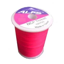 Rod Wrapping Threads Alps 100yds Of Hot Pink Rod Wrapping Thread - Size A (0.15mm) Rod Binding Cotton -Outlet Fishing Accessories Store Alps Thread 100yds 01 2