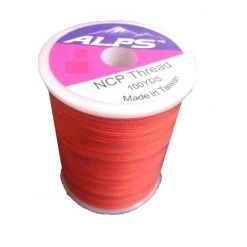 Rod Wrapping Threads Alps 100yds Of Brown/Orange Rod Wrapping Thread - Size A (0.15mm) Rod Binding Cotton -Outlet Fishing Accessories Store Alps Thread 100yds 02 2