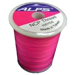 Rod Wrapping Threads Alps 100yds Of Pink Rod Wrapping Thread - Size A (0.15mm) Rod Binding Cotton