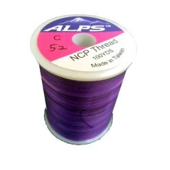Rod Wrapping Threads Alps 100yds Of Purple Rod Wrapping Thread - Size C (0.2mm) Rod Binding Cotton -Outlet Fishing Accessories Store Alps Thread 100yds 52 2