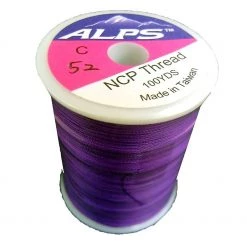 Rod Wrapping Threads Alps 100yds Of Purple Rod Wrapping Thread - Size C (0.2mm) Rod Binding Cotton