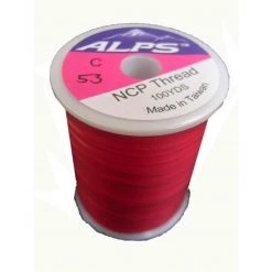 Rod Wrapping Threads Alps 100yds Of Red Rod Wrapping Thread - Size C (0.2mm) Rod Binding Cotton -Outlet Fishing Accessories Store Alps Thread 100yds 53 2