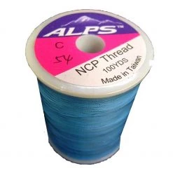 Rod Wrapping Threads Alps 100yds Of Sky Blue Rod Wrapping Thread - Size C (0.2mm) Rod Binding Cotton