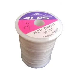 Rod Wrapping Threads Alps 100yds Of White Rod Wrapping Thread - Size C (0.2mm) Rod Binding Cotton -Outlet Fishing Accessories Store Alps Thread 100yds 57 2
