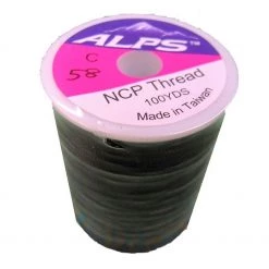 Rod Wrapping Threads Alps 100yds Of Black Rod Wrapping Thread - Size C (0.2mm) Rod Binding Cotton