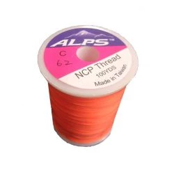 Rod Wrapping Threads Alps 100yds Of Lumin Orange Rod Wrapping Thread - Size C (0.2mm) Rod Binding Cotton -Outlet Fishing Accessories Store Alps Thread 100yds 62 2
