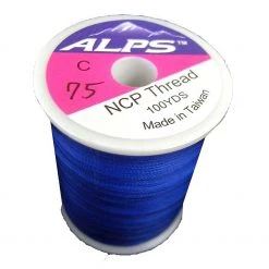 Rod Wrapping Threads Alps 100yds Of Navy Blue Rod Wrapping Thread - Size C (0.2mm) Rod Binding Cotton