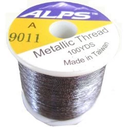 Rod Wrapping Threads Alps 100yds Of Metallic Grey Rod Wrapping Thread-Size A (0.15mm) Thread -Outlet Fishing Accessories Store Alps Thread 100yds 9011 2