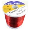 Rod Wrapping Threads Alps 100yds Of Metallic Red Rod Wrapping Thread-Size A (0.15mm) Thread -Outlet Fishing Accessories Store Alps Thread 100yds 9326