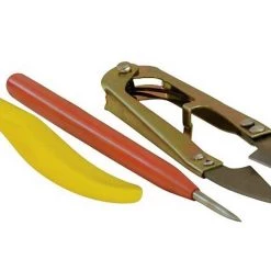 Alps Repair Kits 3 Pce Rod Building Tool Kit -1 X Burnishing Tool, 1 X Clippers & 1 X Thread Pick