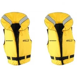 Watersnake Motors & Accessories 2 X Watersnake Apollo Adult Or Child Life Jackets - Level 100 PFDs -Outlet Fishing Accessories Store Apollo PFD 2Pk 1
