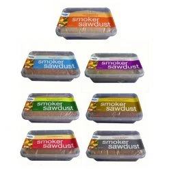 Tacspo Smokers & Smoker Chips Australian Series Smoker Dust - Complete Range - Bulk 7 Pack
