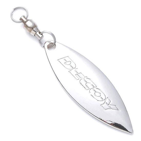 Spinners And Spinner Baits 2 Pack Of Silver Decoy Rolling Blades - BL-6G Willow Leaf Lure Attractor Blades 5 Spinners And Spinner Baits 2 Pack Of Silver Decoy Rolling Blades - BL-6G Willow Leaf Lure Attractor Blades - Image 3