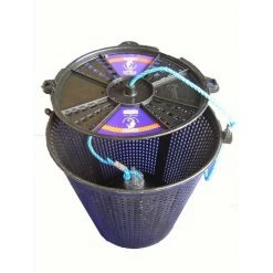 Bait Traps & Berley Buckets Seahorse Extra Large Weighted Berley Bucket / Bait Keeper & Rope -Outlet Fishing Accessories Store BPL 2