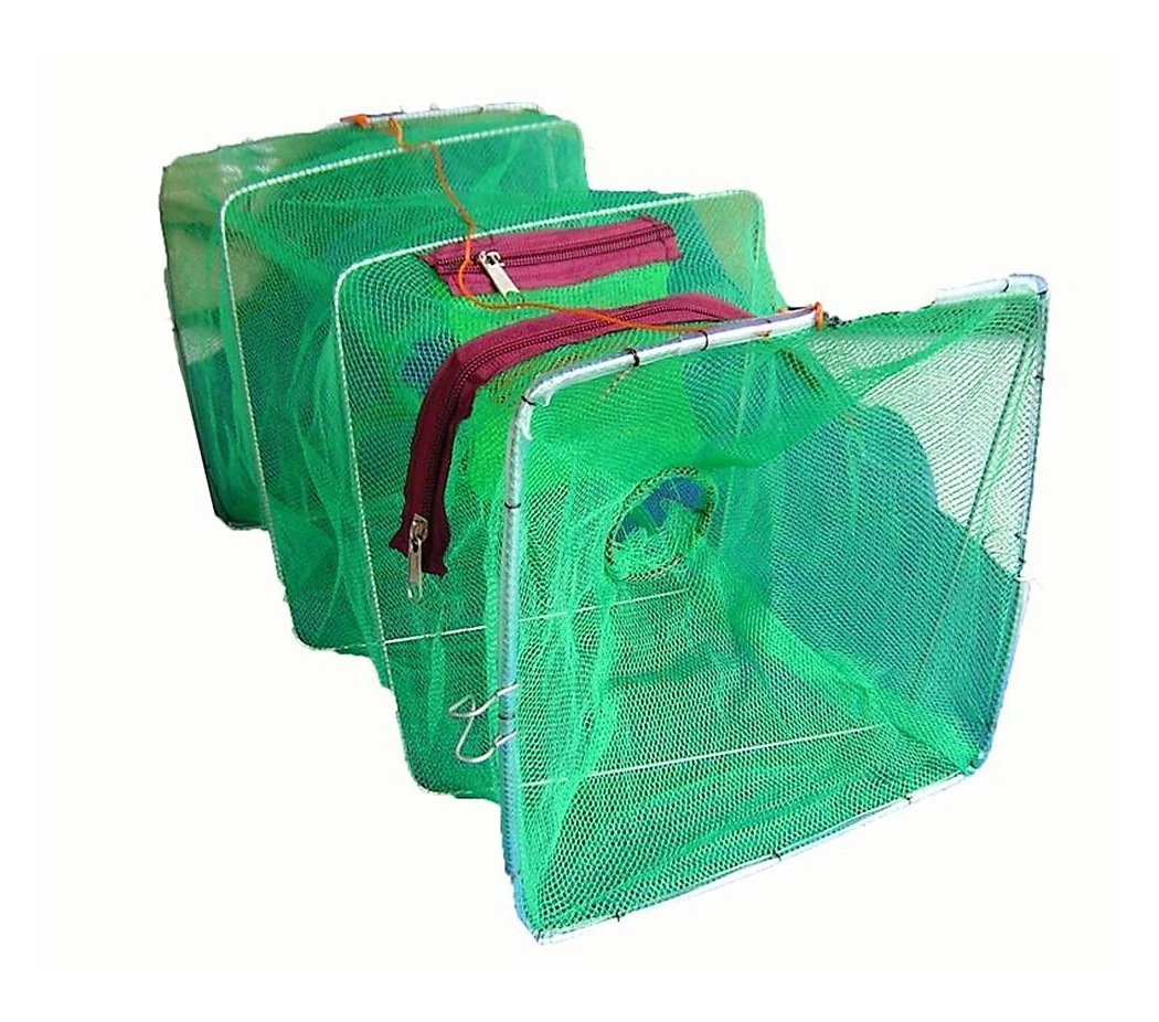 Bait Traps & Berley Buckets Seahorse Collapsible Shrimp/Bait Trap With 2 Inch Entry Rings 3 Bait Traps & Berley Buckets Seahorse Collapsible Shrimp/Bait Trap With 2 Inch Entry Rings