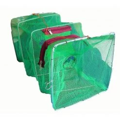 Bait Traps & Berley Buckets Seahorse Collapsible Shrimp/Bait Trap With 3 Inch Entry Rings