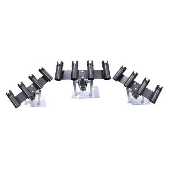 Bull Bar Rod Holders Wilson Hammertone Black Powder Coated Adjustable Removable Bull Bar Rod Holder 3 Bull Bar Rod Holders Wilson Hammertone Black Powder Coated Adjustable Removable Bull Bar Rod Holder - Image 2