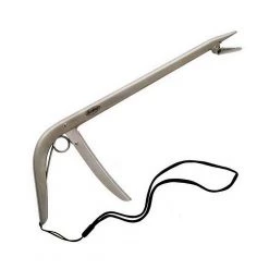 Dehookers Berkley Stainless Steel Fish Hook Remover With Lanyard - Spring Loaded Trigger