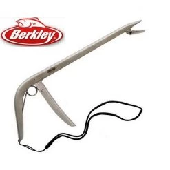 Dehookers Berkley Stainless Steel Fish Hook Remover With Lanyard - Spring Loaded Trigger -Outlet Fishing Accessories Store Berkley Hook Remover 3