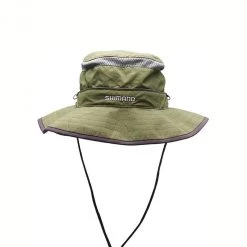 Hats/Caps Shimano Olive Bucket Fishing Hat - Embroidered