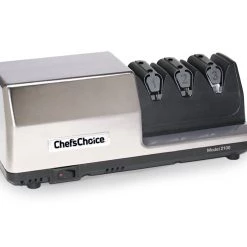 Chefs Choice Sharpeners Chef's Choice 2100 Commercial Edge Select Diamond Hone Electric Knife Sharpener