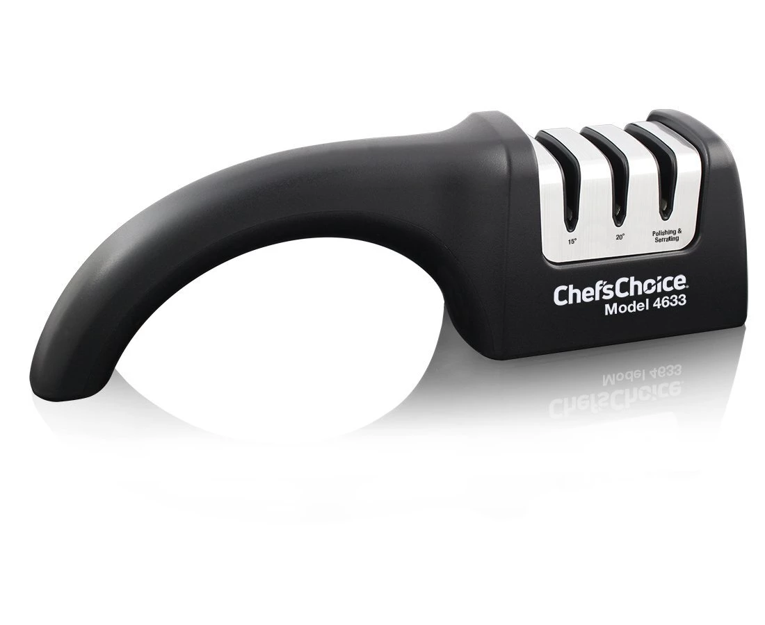 Chefs Choice Sharpeners Chef's Choice 4633 Diamond Hone Knife Sharpener - 3 Stage Angle Select Sharpener 3 Chefs Choice Sharpeners Chef's Choice 4633 Diamond Hone Knife Sharpener - 3 Stage Angle Select Sharpener