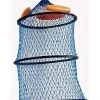 Live Bait Kits & Aerators Seahorse Collapsible Floating Keeper Net With Draw Cord Closure-Poly Creel -Outlet Fishing Accessories Store CPC