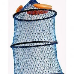 Live Bait Kits & Aerators Seahorse Collapsible Floating Keeper Net With Draw Cord Closure-Poly Creel