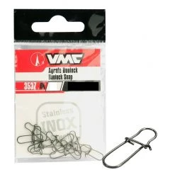 VMC Snaps 12 Pack Of VMC 3537 Duolock Snaps - Stainless Steel With Black Nickel Finish