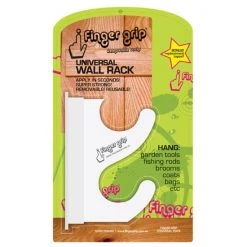 Rod Holders And Rod Rests Finger Grip Fishing Rod Holder - Holds 2 Fishing Rods - Horizontal Wall Rack -Outlet Fishing Accessories Store Finger Grip Rack 2