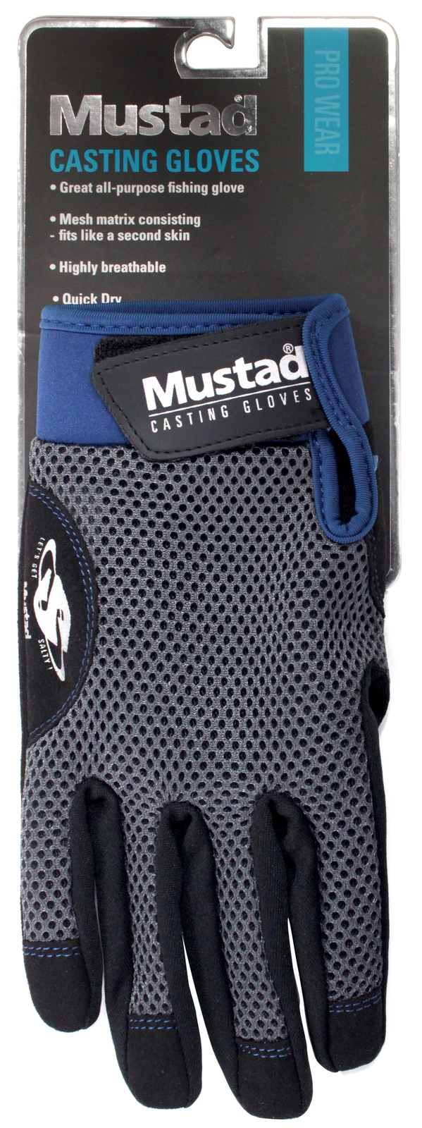 1 Pair Of Mustad Casting Gloves - General Purpose Fishing Gloves 3 1 Pair Of Mustad Casting Gloves - General Purpose Fishing Gloves