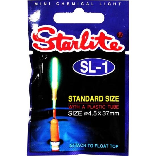 Other 37mm Starlite Chemical Fishing Light With Tube - SL-1 Fluoro Glow Stick Light 4 Other 37mm Starlite Chemical Fishing Light With Tube - SL-1 Fluoro Glow Stick Light - Image 2