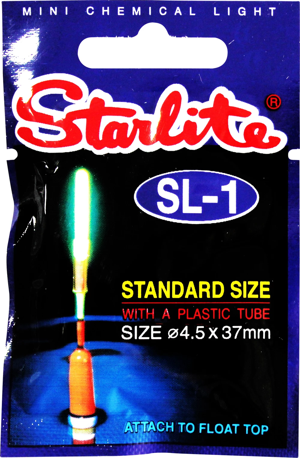 Other 37mm Starlite Chemical Fishing Light With Tube - SL-1 Fluoro Glow Stick Light 3 Other 37mm Starlite Chemical Fishing Light With Tube - SL-1 Fluoro Glow Stick Light