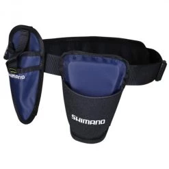 Rod Holders And Rod Rests Shimano Light Utility Padded Jigging Belt With Rod Bucket And Plier/Tool Holder