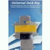 Boating Accessories Jarvis Walker Marine Stainless Steel Universal Deck Key With Lanyard 2 Boating Accessories Jarvis Walker Marine Stainless Steel Universal Deck Key With Lanyard -Outlet Fishing Accessories Store JM53257