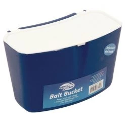 Bait Buckets Jarvis Walker Large Bait Bucket With Adjustable Belt And Stainless Steel Pins -Outlet Fishing Accessories Store Jw Bait Bucket 2