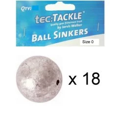 18 X Jarvis Walker 0 Ball Sinkers - Pre Packed 0 Ball Fishing Sinkers 7 18 X Jarvis Walker 0 Ball Sinkers - Pre Packed 0 Ball Fishing Sinkers -Outlet Fishing Accessories Store Jw Ball Sinker 0 2