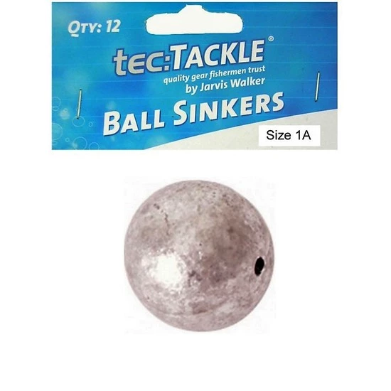 12 X Jarvis Walker 1A Ball Sinkers - Pre Packed 1A Ball Fishing Sinkers 4 12 X Jarvis Walker 1A Ball Sinkers - Pre Packed 1A Ball Fishing Sinkers - Image 2