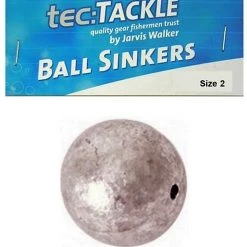 9 X Jarvis Walker 2 Ball Sinkers - Pre Packed 2 Ball Fishing Sinkers