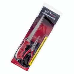 Knives Jarvis Walker Filleting Tool Kit-Stainless 7 Inch Fillet Knife,Pliers And Glove
