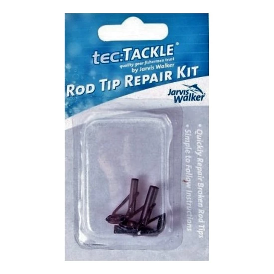 Repair Kits Jarvis Walker Fishing Rod Tip Repair Kit - 3 Black Replacement Tips 4 Repair Kits Jarvis Walker Fishing Rod Tip Repair Kit - 3 Black Replacement Tips - Image 2
