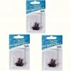 3 X Jarvis Walker Fishing Rod Tip Repair Kits - 9 Black Replacement Tips -Outlet Fishing Accessories Store Jw Tip Repair Kitx3
