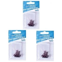 3 X Jarvis Walker Fishing Rod Tip Repair Kits - 9 Black Replacement Tips -Outlet Fishing Accessories Store Jw Tip Repair Kitx3 2