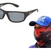 Mustad Hank Parker 100A Polarized Fishing Sunglasses With Venom Head Scarf -Outlet Fishing Accessories Store MHP100A02 Venom Scarf