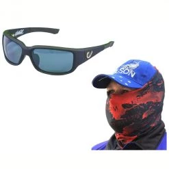 Head Scarves Mustad Hank Parker 102A Polarized Fishing Sunglasses With Venom Head Scarf