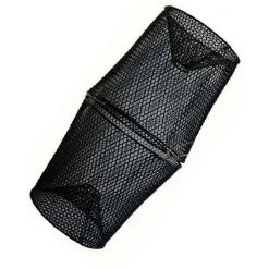 Bait Traps & Berley Buckets Seahorse Black Wire Shrimp Pot - 2 Entry Minnow Trap - 2 Piece -Outlet Fishing Accessories Store MSPW 2