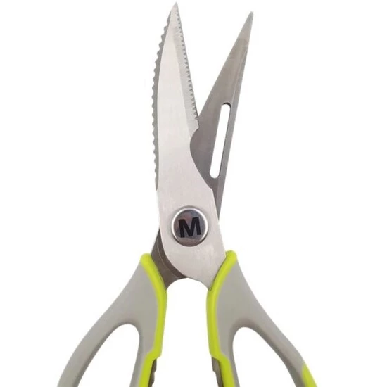 Mustad 8 Inch Stainless Steel Bait Scissors - MT122 Fishing Scissors 6 Mustad 8 Inch Stainless Steel Bait Scissors - MT122 Fishing Scissors - Image 4