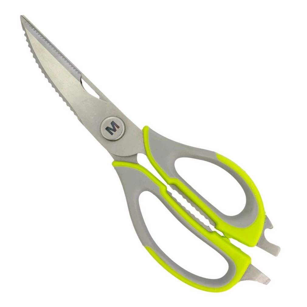 Mustad 8 Inch Stainless Steel Bait Scissors - MT122 Fishing Scissors 3 Mustad 8 Inch Stainless Steel Bait Scissors - MT122 Fishing Scissors