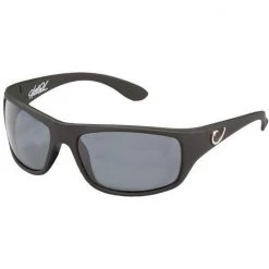 Mustad Hank Parker Polarized Sunglasses-Black Frame With Smoke Lens-HP100A-2 -Outlet Fishing Accessories Store Mhp100A02 2